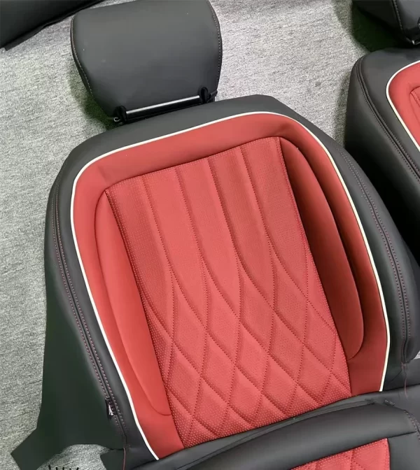 New Design Luxury Full Leather Waterproof Custom Car Seat Covers for Mercedes-Benz A-Class - Image 6