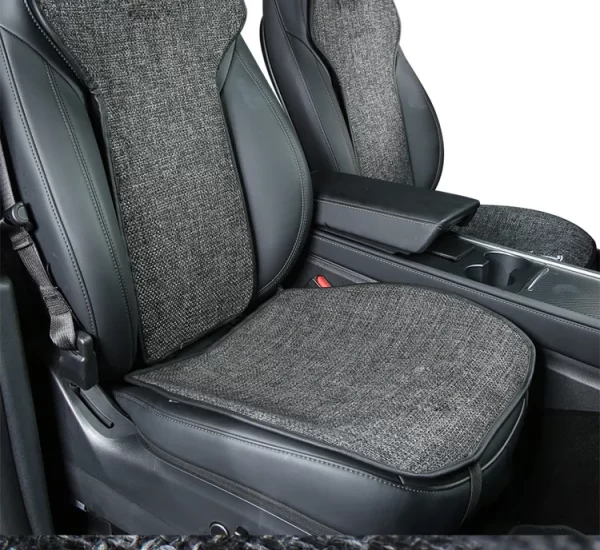 High Quality Cotton Linen Car Seat Cover for BYD Seal Atto 3 Dolphin Sealion 6 Breathable Seat Cover - Image 6