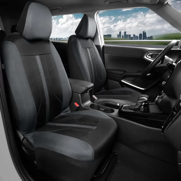 Customized Luxury Leather Car Seats Cover Full Set Waterproof Universal Auto Seat Covers 100%Tested Seat Protector - Image 2