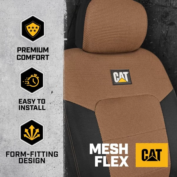 Automotive Front and Rear Seat Covers Full Set Universal Custom Color Seat Cover for Car - Image 2