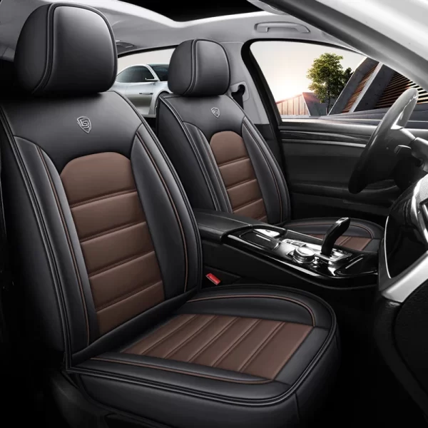 Luxury Full Set Protector Car Seat Covers Universal Set Cushions for Home Decor - Image 4