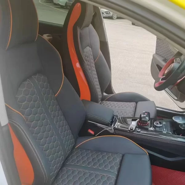 YLA Customized Car Interior Accessories Waterproof Sports Gaming Seats Adjustable High Back Racing Seats Kit for Audi