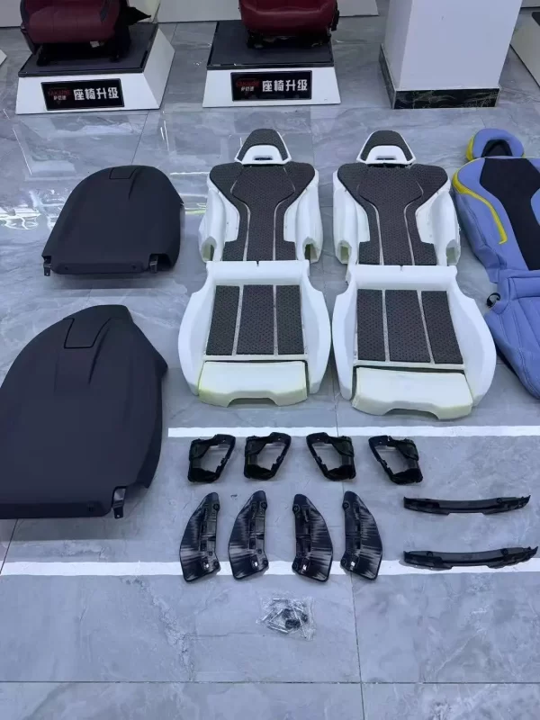 YLA F30 F80 F10 M3 M5 X1 X3 X5 X6 Upgraded Custom Leather Cover and Sponge Seat Sports Racing Bucket Seat - Image 2