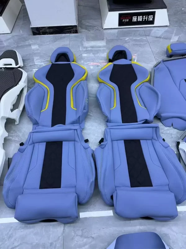 YLA F30 F80 F10 M3 M5 X1 X3 X5 X6 Upgraded Custom Leather Cover and Sponge Seat Sports Racing Bucket Seat - Image 5