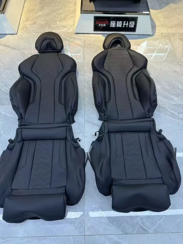 YLA Car Interior Accessories M3 Front Seat Upgrade M5 Series Custom Seat Cover for bmw X3 X5 X6 M3 M5 Series Upgrade M - Image 6