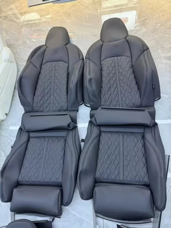 YLA Car Luxury Sport Racing Seat C8 Seat Upgrade to S6 Front and Rear Seat Upgrade Sponge Kit for audi - Image 2
