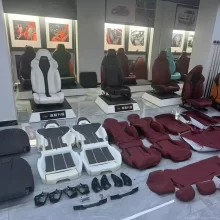 YLA Car Interior Accessories Sports Racing Seat Customize Leather Cover and Sponge for bmw X3 X5 X6 M3 M5 Series Upgrade M