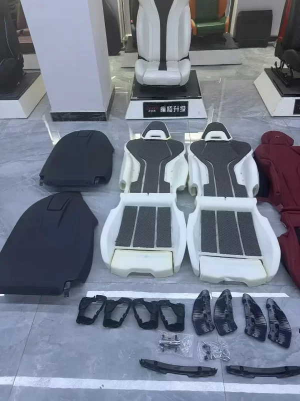 YLA Car Interior Accessories Sports Racing Seat Customize Leather Cover and Sponge for bmw X3 X5 X6 M3 M5 Series Upgrade M - Image 2