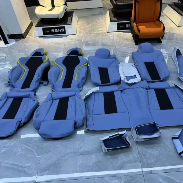 YLA Car Interior Accessory Seat Upgrade M3 Sports Seat Kit Suitable for BMW 1  2 3 4 Series X3 X4 Modification