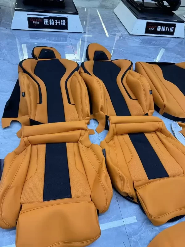 YLA Car Interior Accessory Seat Upgrade M3 Sports Seat Kit Suitable for BMW 1  2 3 4 Series X3 X4 Modification - Image 3