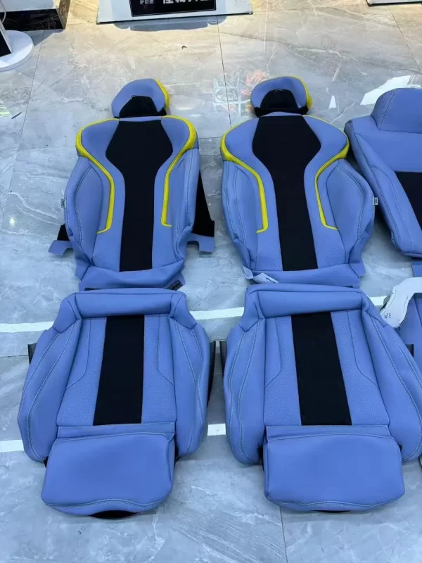 YLA Car Interior Accessory Seat Upgrade M3 Sports Seat Kit Suitable for BMW 1  2 3 4 Series X3 X4 Modification - Image 5