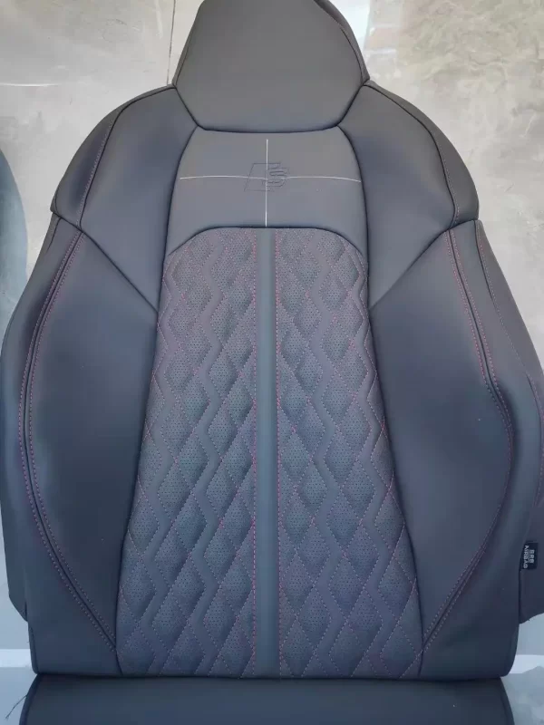 YLA Car Interior Accessory Audi A6 C7 Seat Upgrade S6 Seat Sponge Kit Front and Rear Leather Cover for audi A6 - Image 5