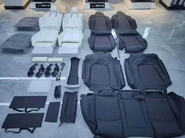 YLA Car Interior Accessory Audi A6 C7 Seat Upgrade S6 Seat Sponge Kit Front and Rear Leather Cover for audi A6 - Image 6
