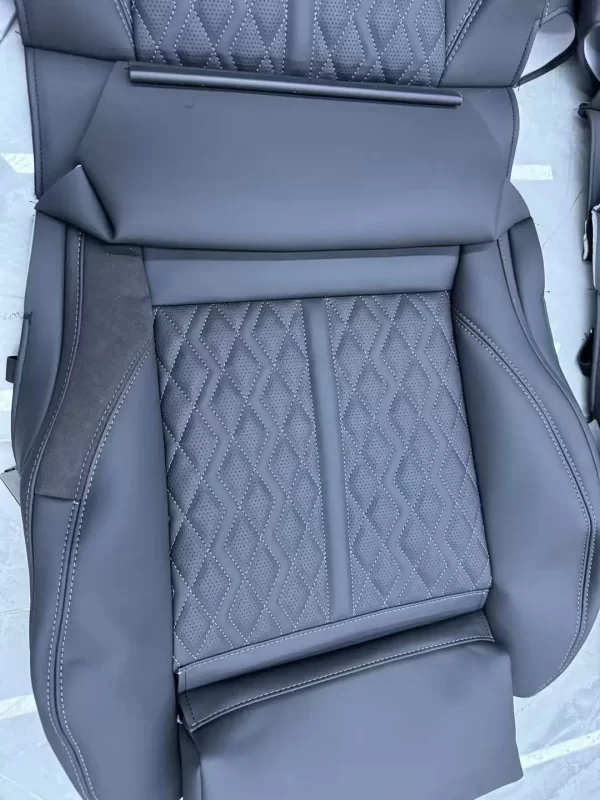 YLA Car Luxury Sport Racing Seat Custom Leather Cover Bucket Upgrade RS Seats for Audi A3 A4 A5 A6 A7 Q3 Q5 - Image 4