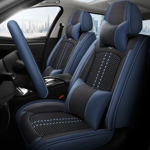 Luxury Style  Safety Car Nest Eco-Friendly Solid Pattern Soft Seat Pet Pad Universal Bed Dog Car Seat Cover for Cats Dogs - Image 3