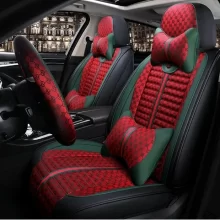 Car Seat Cover Waterproof Luxury Style Car Seat Covers Universal Leather Full Set Car Seat Covers