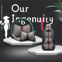Luxury Full Set Sports-Style Car Seat Cover Waterproof Non-Slip Edge Car Seat Protectors Universal Leather Accessory