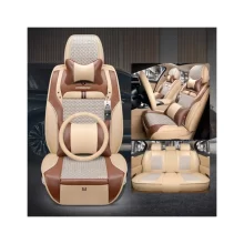 Luxury Full Set Leather Auto Seat Protector Car Seat Cover Universal Car Seat Covers