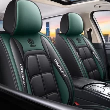Hot Selling Luxury Leather Full Set Four Season Universal Car Seat Cover Set