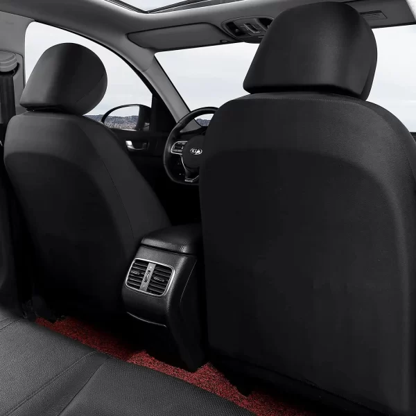 Hot Selling Cool Full-package Luxury Car Seat Cushions Universal PU Leather Seat Covers Black Napa Leather - Image 2