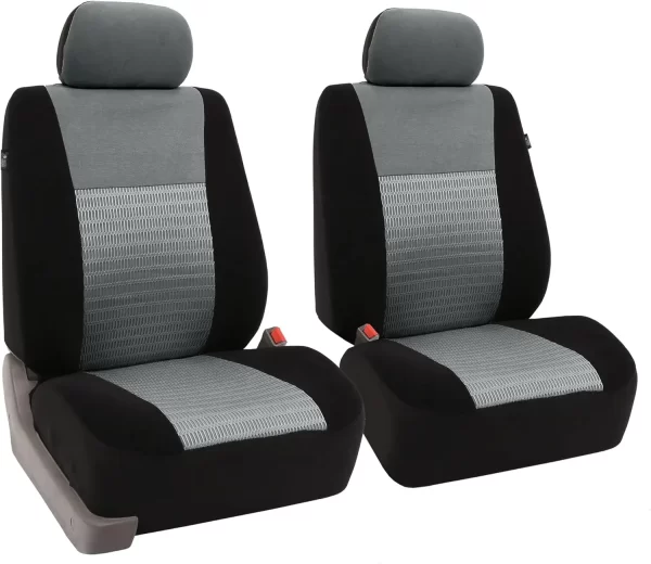 Polyester Car Seat Covers Set Universal Auto Truck SUV Car Styling Interior Front Rear Full Seat Protector Cover - Image 2