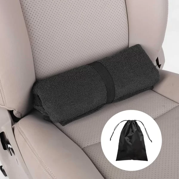 Car Seat Covers Full Cover Universal Fit Car Truck SUV Van Hot Stamp Breathable Rear Bench Split Polyester Fabric - Image 4
