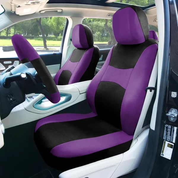 Universal Full Set Seat Cover Car Seat Covers Interior Accessories Car Seat Cover Set - Image 3