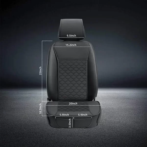 Interior Accessories Universal Car Chair Seat Cover Car Seat Covers Full Set Luxury - Image 2