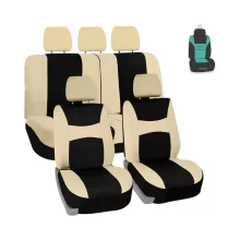Hot Sale Universal Waterproof Car Seat Covers Set Four Seasons Leather Seat Cover Car Accessories Interior
