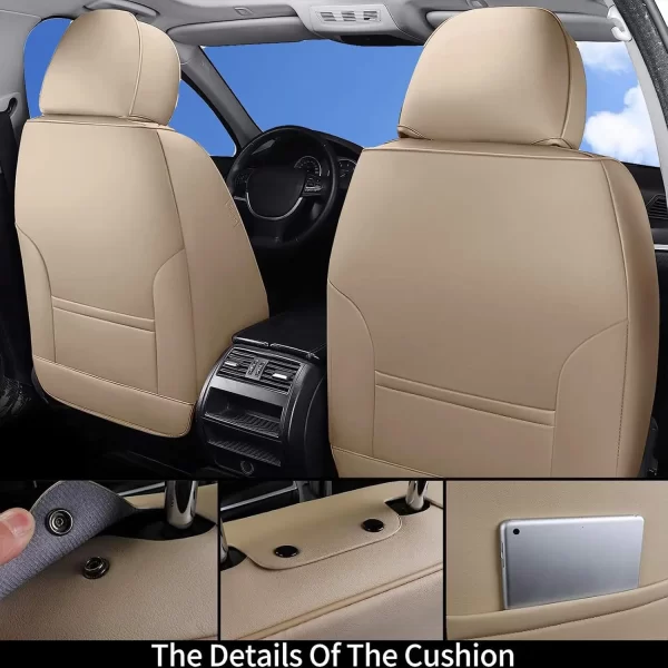 Hot Sale Universal Car Seat Cover for Luxury Cars Leather Seat Covers Interior Accessories Car Cover Seats - Image 2