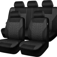 Universal Fit Waterproof Car Seat Cover Non-Slip Bucket Seat Dog Kid Protector Save Your Leather Cloth Seats