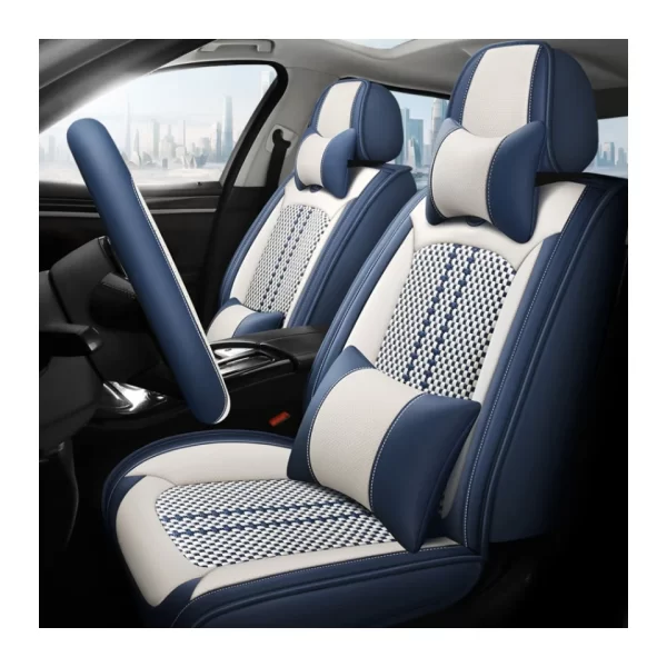 Wholesale Full Set Waterproof PU Leather Custom Car Seat Covers Universal Luxury Car Seat for Cars