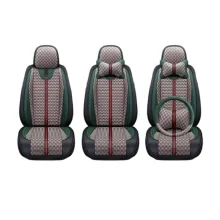 Wholesale Full Set Waterproof PU Leather Custom Car Seat Covers Universal Luxury Car Seat for Cars