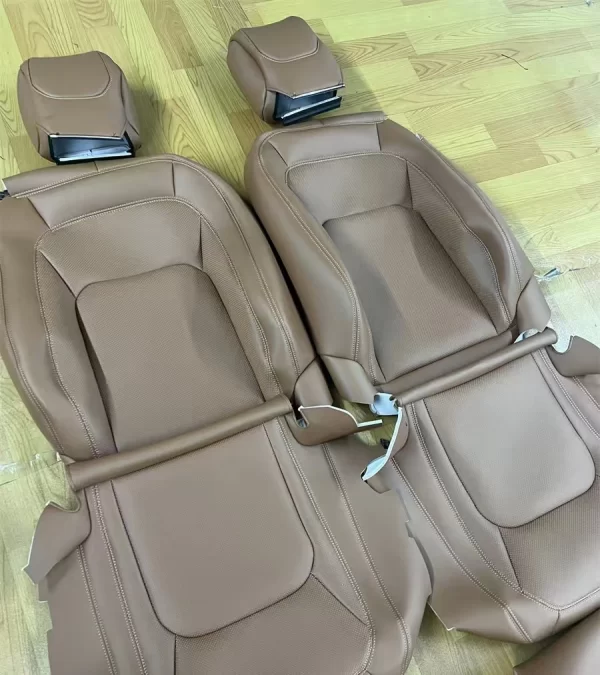 Custom High-end Genuine Nappa Leather Car Seat Covers for Land Rover Defender - Image 4