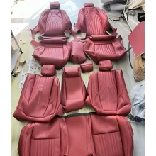 Custom High-end Genuine Nappa Leather Car Seat Covers for Maserati MS14