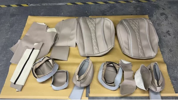 Hot Sale 2023 Hot Sale Leather Original  Car Seat Covers Four Seasons Custom Car Cushion Design Full Five Seats - Image 6
