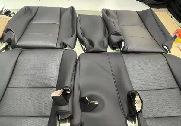 Leather Luxury Car Seat Cover Cushion Waterproof Airbag Compatible High Quality for audi - Image 2