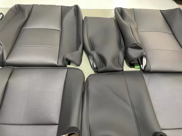 Leather Luxury Car Seat Cover Cushion Waterproof Airbag Compatible High Quality for audi - Image 3