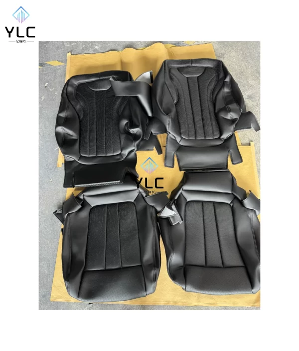 Made for Car Seat Cover for 5 Seats Luxury High Quality Nappa Leather Original Fit for benz - Image 2