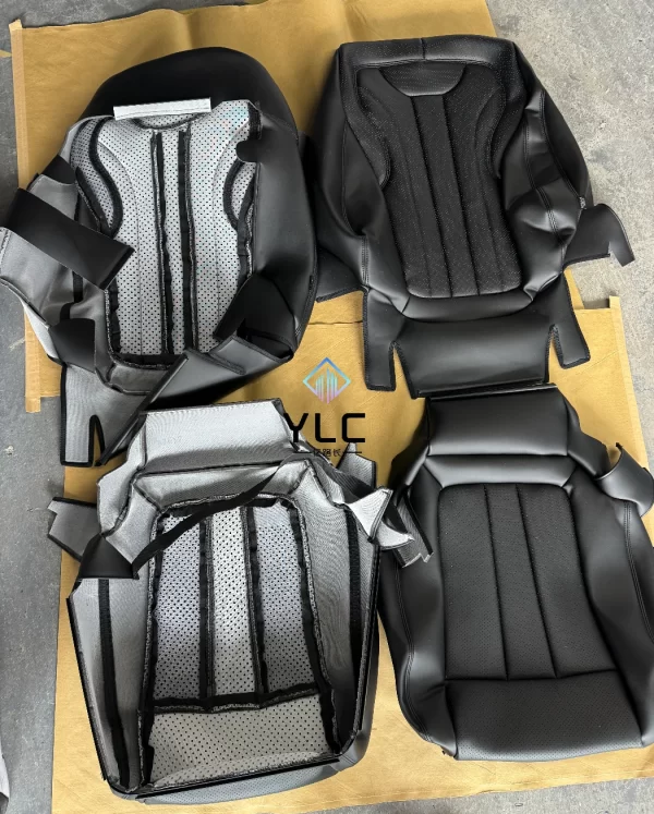 Made for Car Seat Cover for 5 Seats Luxury High Quality Nappa Leather Original Fit for benz - Image 5