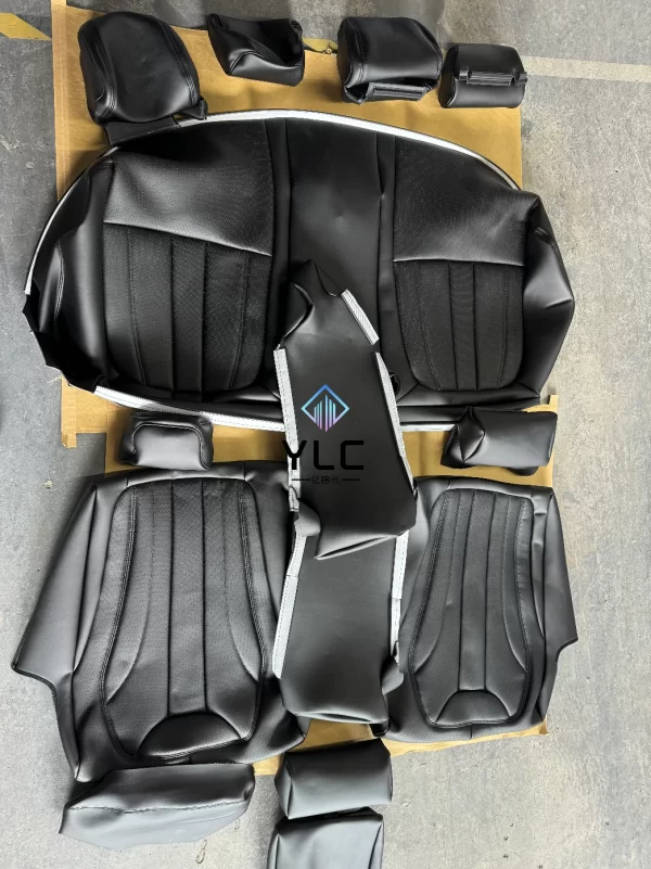 Made for Car Seat Cover for 5 Seats Luxury High Quality Nappa Leather Original Fit for benz - Image 6