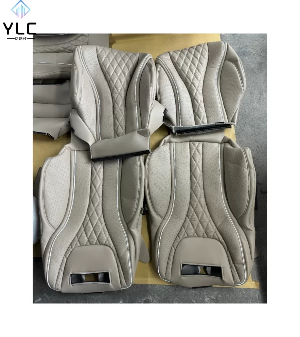 Luxury Car Seat for benz Real Leather Car Seat Covers Automotive - Image 6