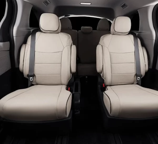 Luxury PVC Leather Car Seat Cover  Fitment Hot Sale for Toyota Avalon Sequoia 4Runner Sienna Prius Cruiser Supra CHR - Image 3