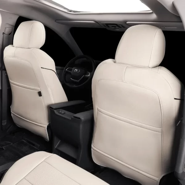 Luxury PVC Leather Car Seat Cover  Fitment Hot Sale for Toyota Avalon Sequoia 4Runner Sienna Prius Cruiser Supra CHR - Image 5