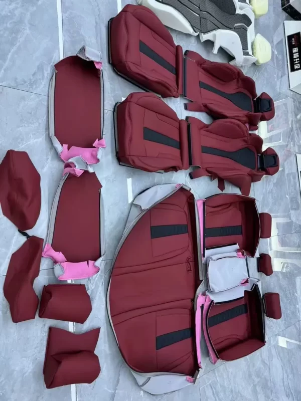 For bmw X3 X5 X6 M3 M5 Series Upgrade M Car Interior Accessories Sports Racing Bucket Seat Custom Leather Cover and Sponge - Image 3