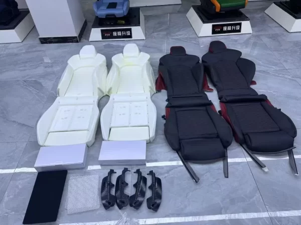 Old RS Sponge Kit Front Leather Cover for All Audi Models Modified Car Seats - Image 5