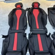 Custom Fit Car Interior Seat Kits Covers for Full Set 5 Seaters Top Quality Leather for Bmw 7 5 3 1 Series X5 X3 X1 Front Rear