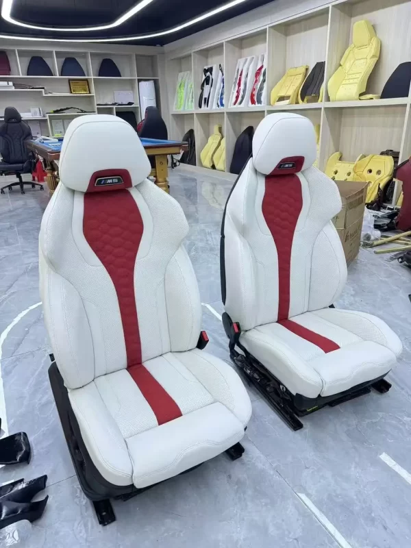 Car Interior Accessories Sports Style Car Interior Bucket Racing Seats for BMW Upgrade to X3m X5M Seat Leather and Sponge Custom - Image 4