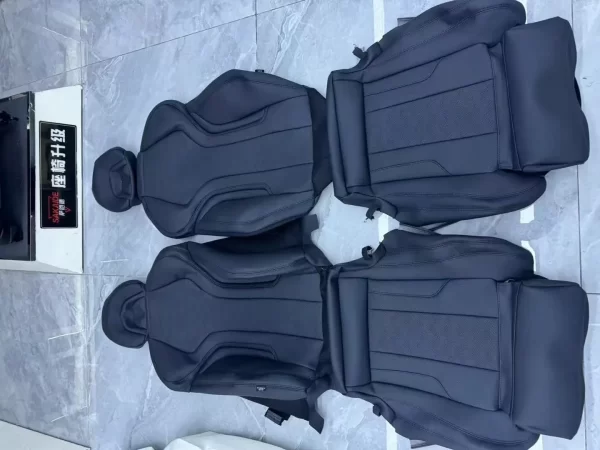 F30 Aero Racing Car Seat Parts Solid Black PU Leather Covers for M3 Front Seats Upgrade Version - Image 5