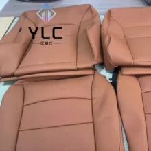 Waterproof  Nappa Leather Custom Car Seat Covers Full Set Universal Luxury Car Seat Cushions 9 Pcs for Cars